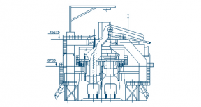 Loading device of ПУ-5000C type